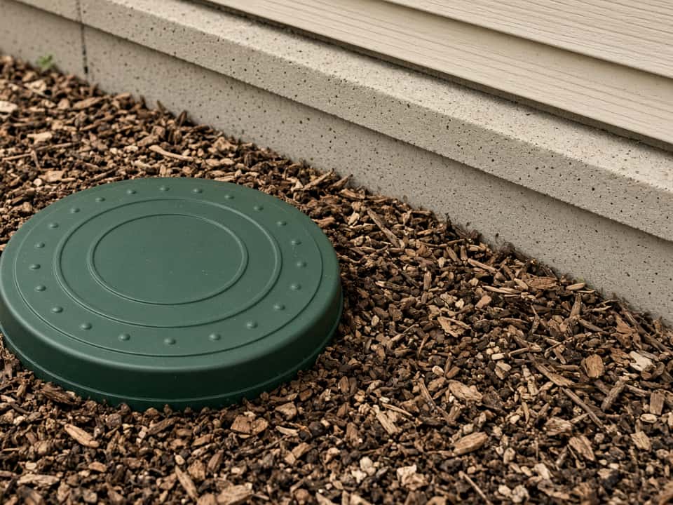 In-ground termite bait station, Central New Jersey